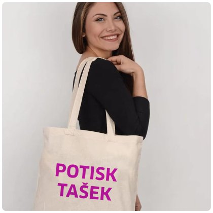 Potisk tašek