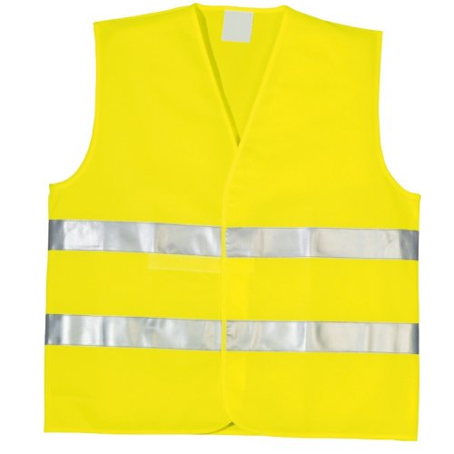 Reflexní vesta Basic s potiskem na zádech | ODBĚR 100+ ks