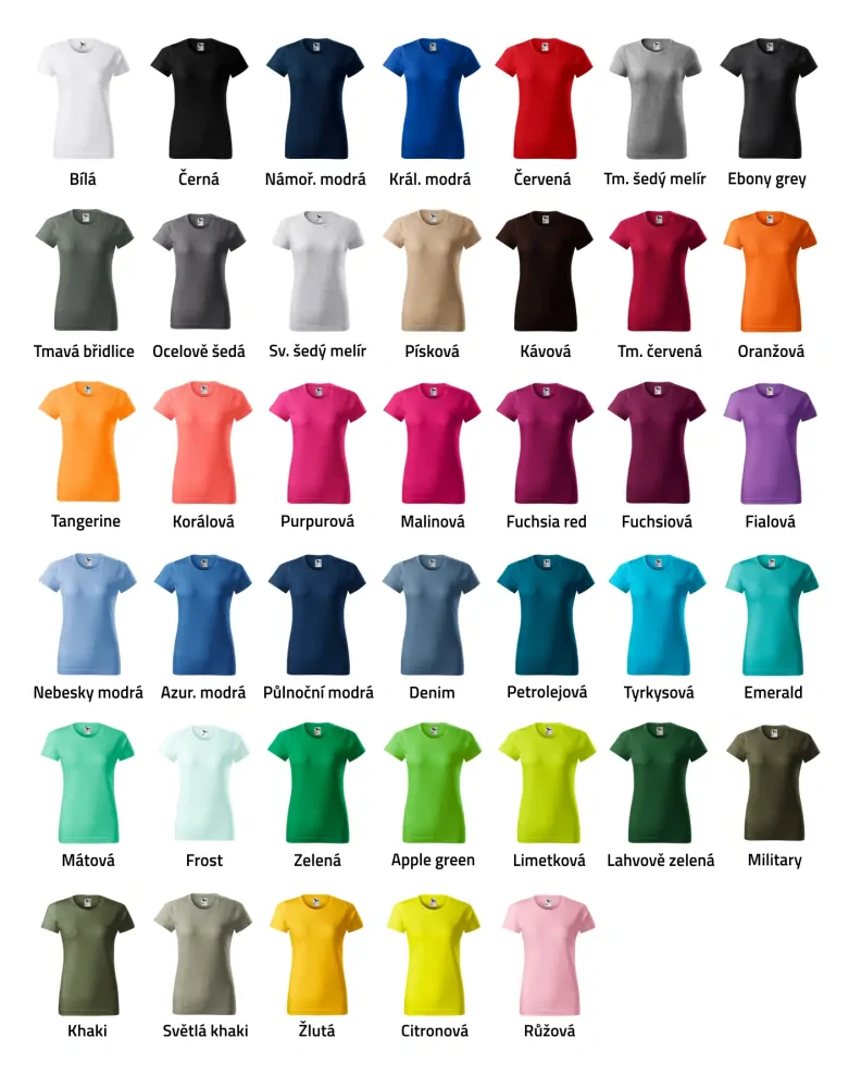 Tričko Malfini Basic dámské