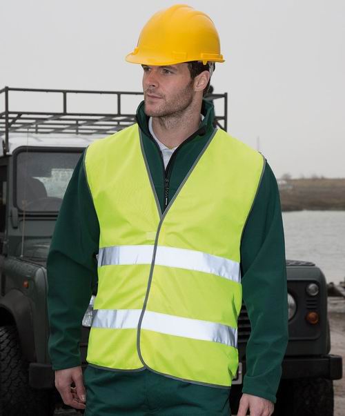 Reflexní vesta Core s potiskem na zádech | ODBĚR 5–15 ks