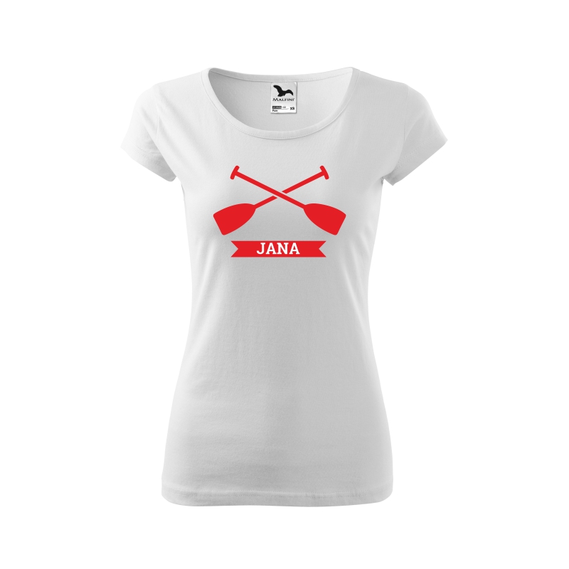 Vodácké tričko Pádla+jméno - dámské (množstevní slevy)