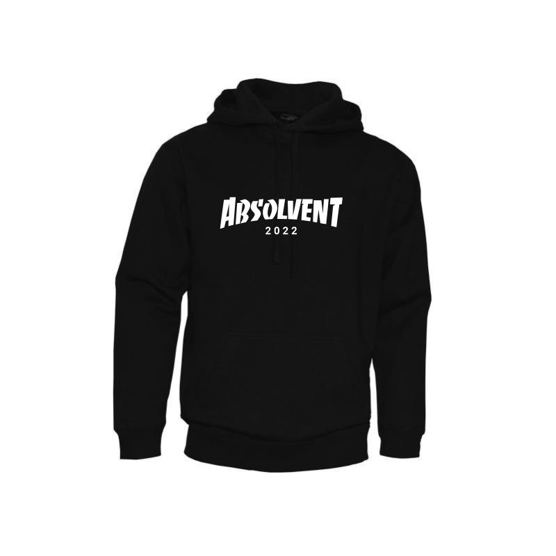 Absolventská mikina Absolvent (váš potisk na zádech v ceně)