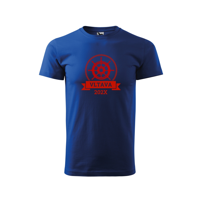 Vodácké tričko Kormidlo+řeka+rok - pánské (množstevní slevy)