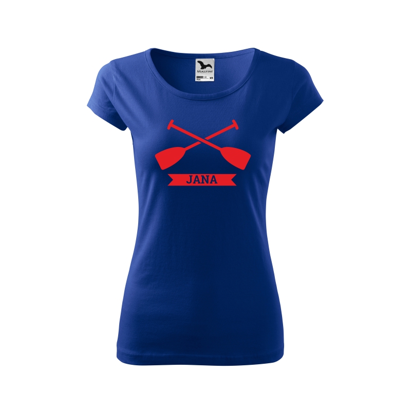 Vodácké tričko Pádla+jméno - dámské (množstevní slevy)