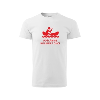 Vodácké tričko Udělám se - pánské (množstevní slevy)