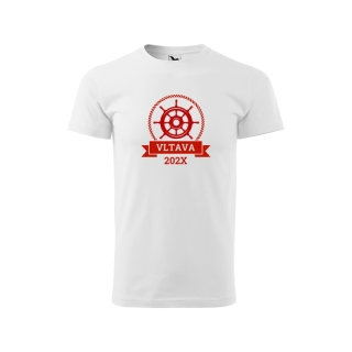 Vodácké tričko Kormidlo+řeka+rok - pánské (množstevní slevy)