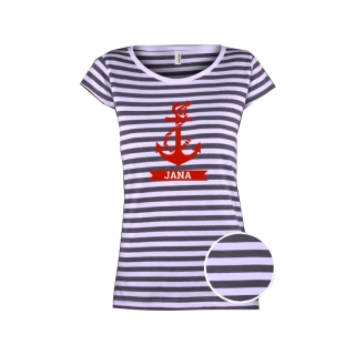 Vodácké tričko Kotva+jméno - dámské (množstevní slevy)